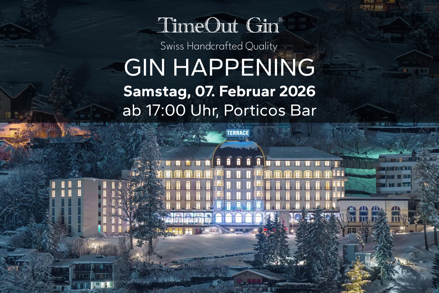 Gin Happening im Winterzauber von Engelberg